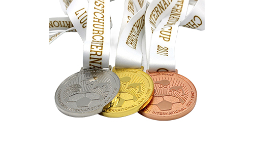 深圳金屬獎牌生產制作廠家專業定做體育競賽金銀銅獎牌